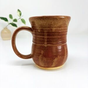GLAZED Hand Thrown POTTERY Farmhouse Mug